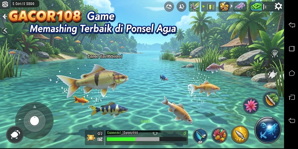 Tangkapan ikan yang beragam dalam gameplay GACOR108.