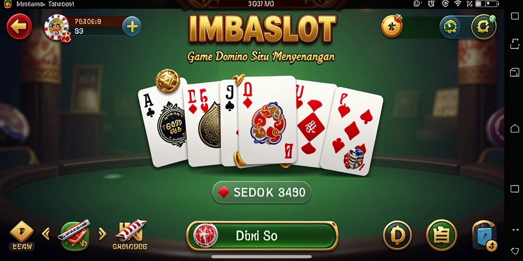 Tampilan gameplay seru dari IMBASLOT dengan pemain aktif.