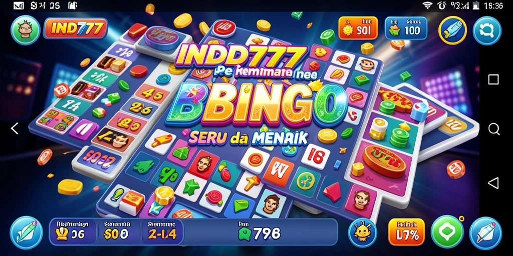Tampilan gameplay Bingo yang seru dan mengasyikkan di IND777.