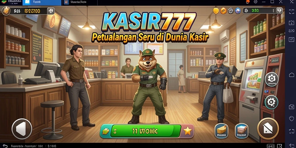 Tampilan gameplay seru di KASIR777, penuh tantangan dan petualangan.