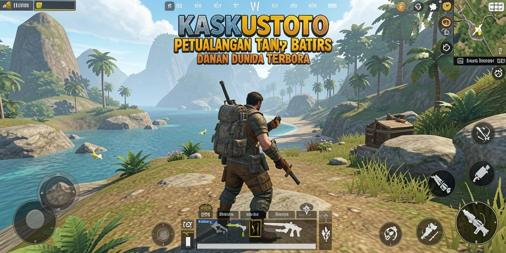 Tampilan gameplay KASKUSTOTO yang mendebarkan dalam dunia terbuka.