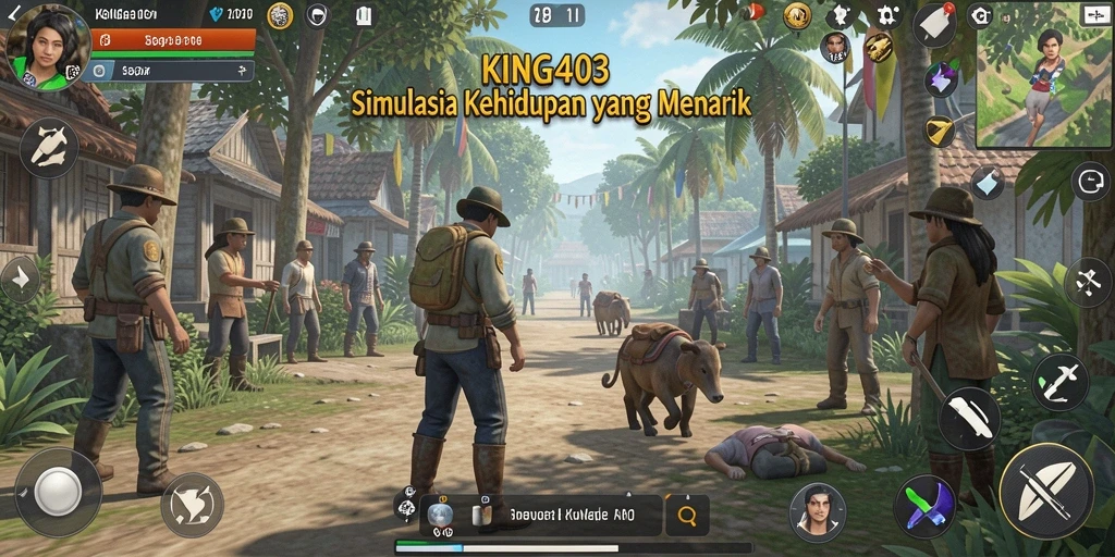 Tampilan gameplay <strong>KING403</strong> yang menarik dan interaktif.