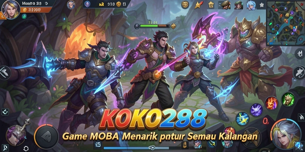 Tangkap momen seru dari pertarungan di arena KOKO288.