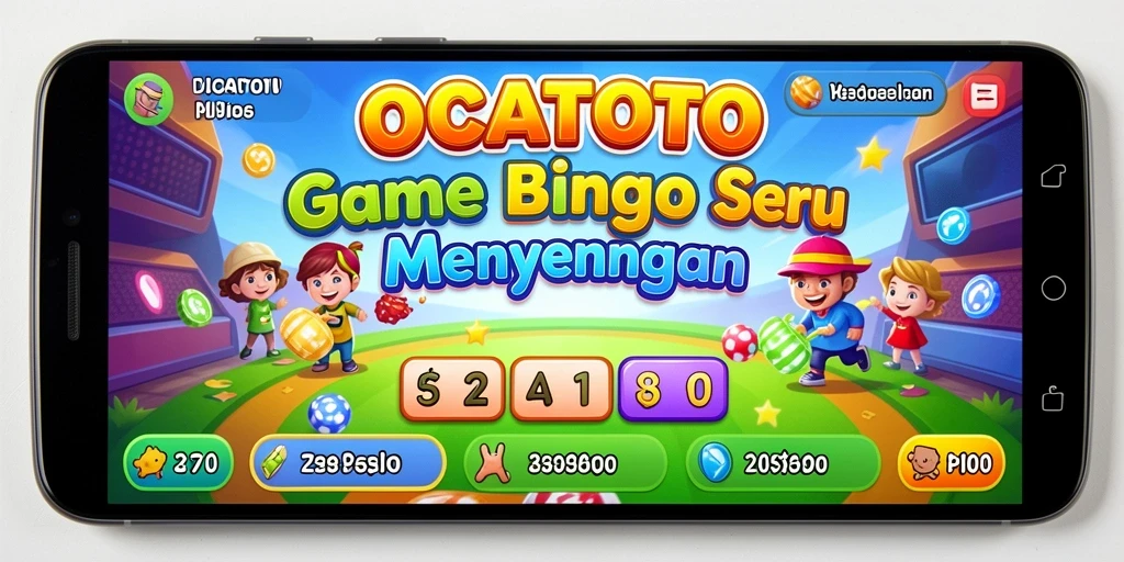 Tampilan gameplay Bingo di OCATOTO yang seru dan interaktif.