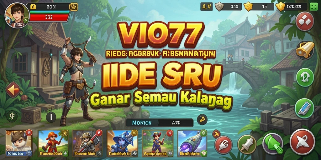 Screenshot utama menunjukkan gameplay <strong>VIO77</strong> yang seru dan interaktif.