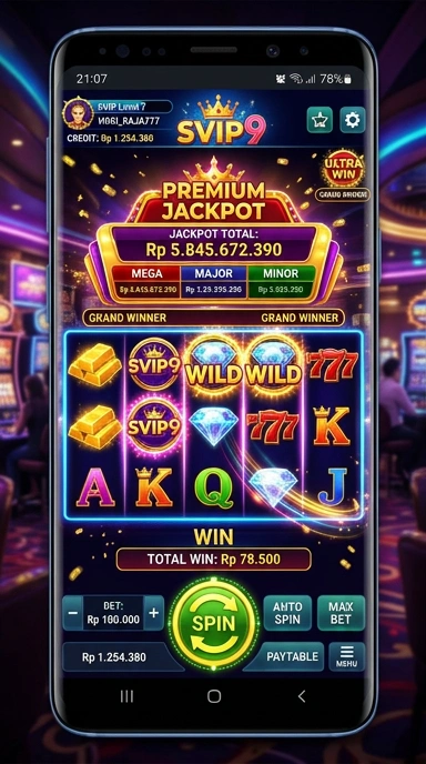 Proses unduh aplikasi di svip9 yang cepat dan aman.